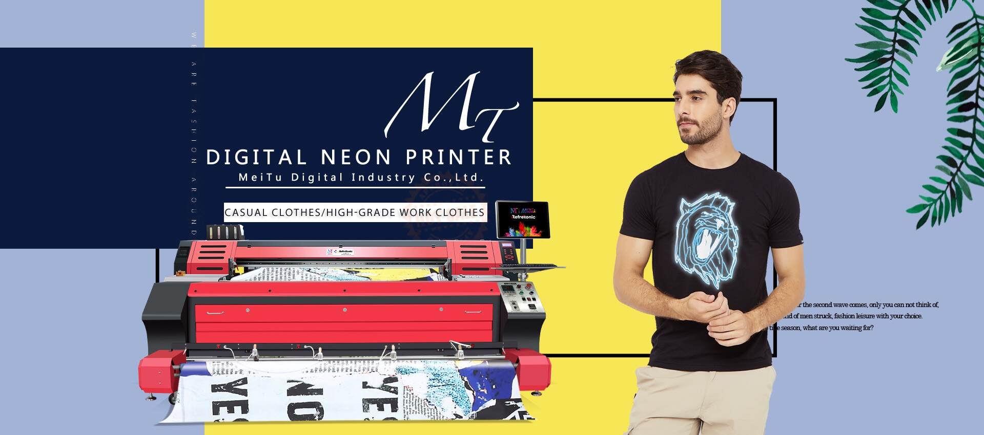 Ankita Printers®  Neon Screen Textile Printing Technique