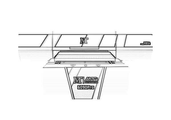 Impresora UV de cama plana MT-6090